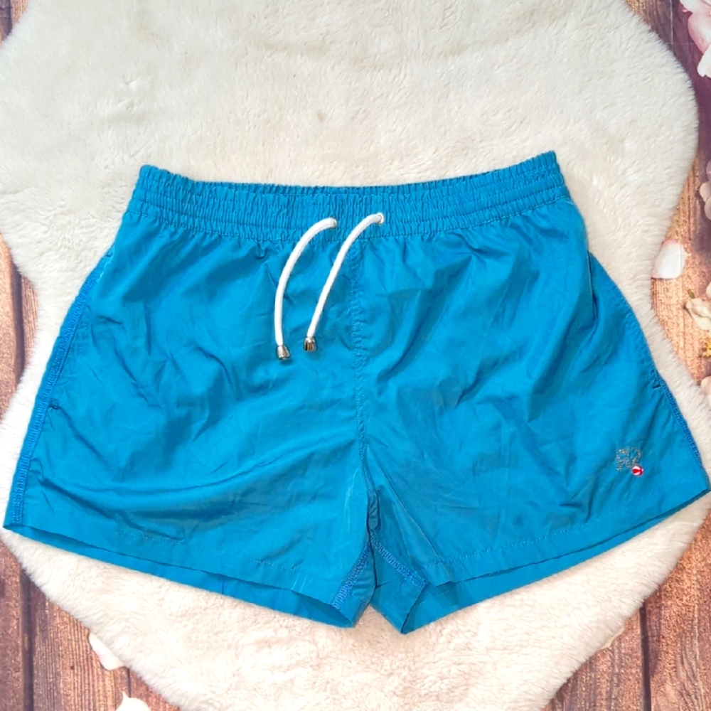 Bagutta Men's Swim Trunks Beachware Blue Board Shorts Medium 31